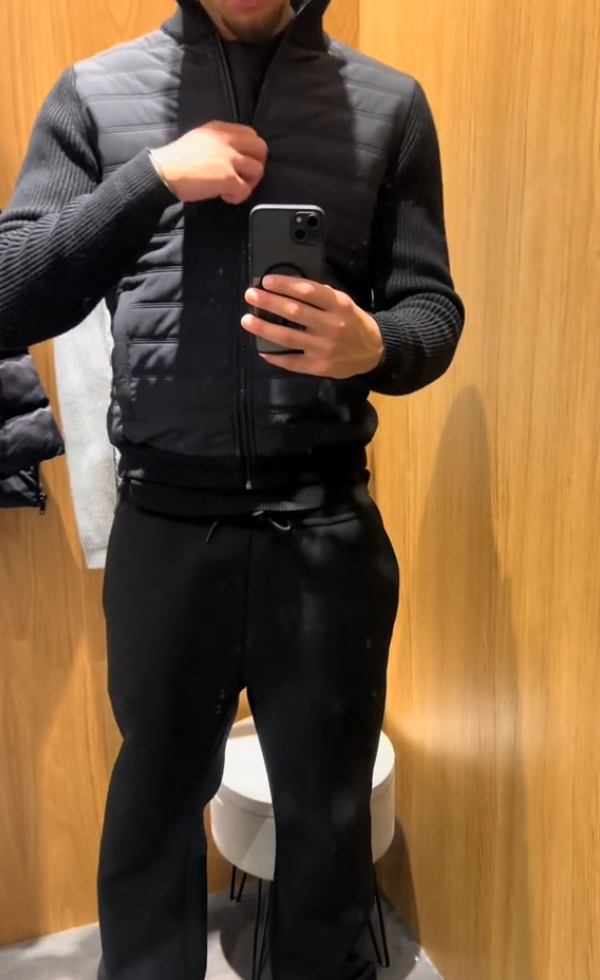 Men's Rib-Knit Jacket