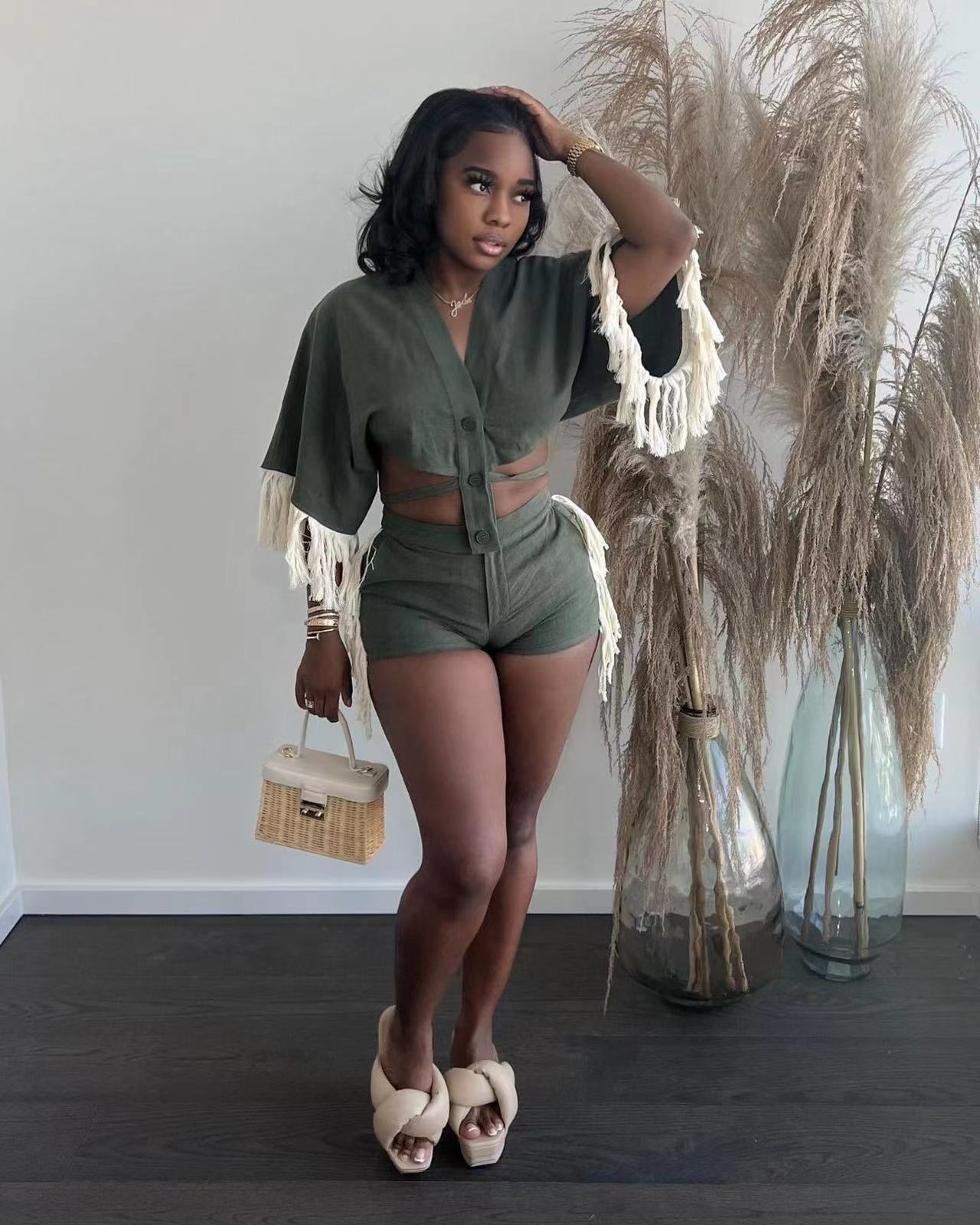 Moroccan Beauty Shorts Set