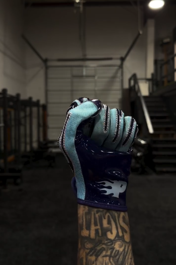 Trendy Black Flame Gloves