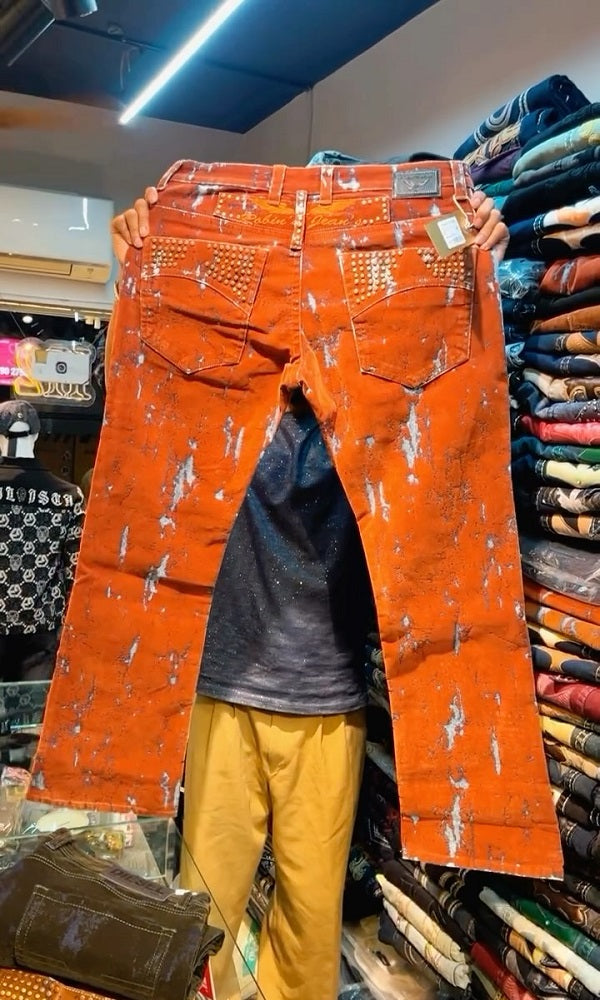 Men's Trendy Studded Jeans
