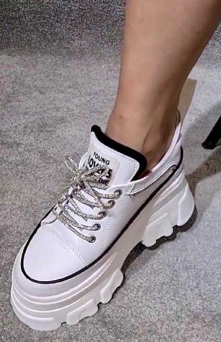 Personalized Diamond Sneakers