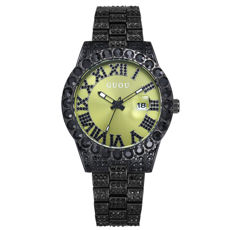Shiny Diamond Waterproof Quartz Watch