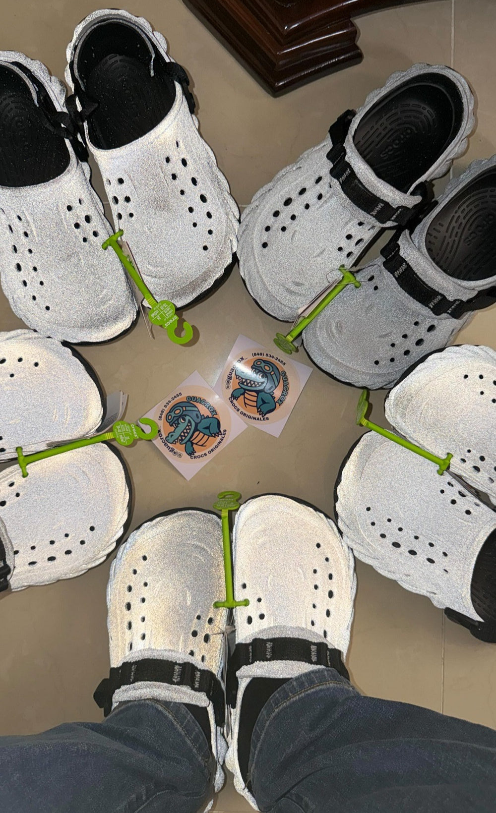 Trendy Reflective Casual Shoes